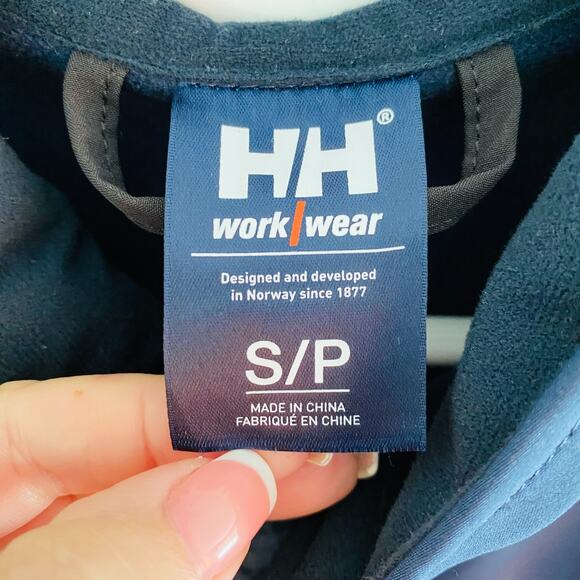 Helly Hansen Jacket Womens size Small Navy Manchester 2.0 Softshell Rain Sailing - Picture 2 of 8